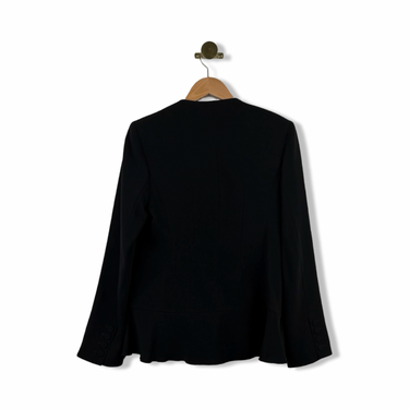 Cinq a Sept Ruffle Lapel Blazer