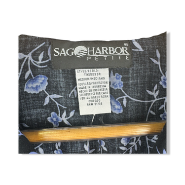 Vintage Sag Harbor Petite Floral Dress