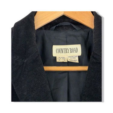 Vintage Country Road Velvet Blazer