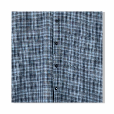 Billy Reid Plaid Chest Pocket Button Up