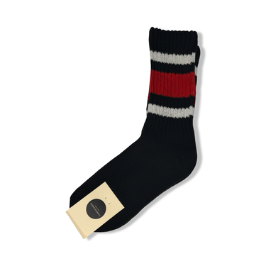 Curated Basics Striped Crew Sock
