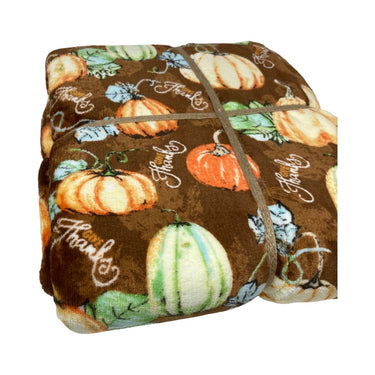 Motif Give Thanks Harvest Berber Throw Blanket