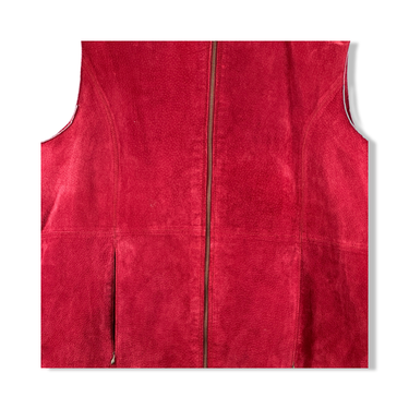 Ruff Hewn Leather Zip Up Vest
