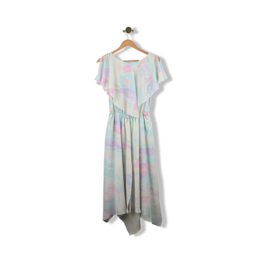 Vintage Abstract Patterned Dress