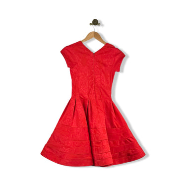 Zac Posen Floral Flare Dress