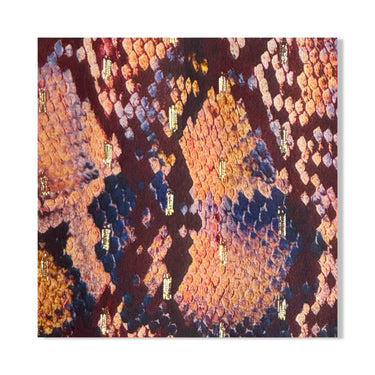 Shoshanna Snakeskin Print Maxi Dress