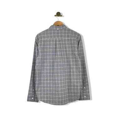 Billy Reid Melange Plaid Tuscumbia Button Up Shirt