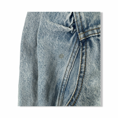 BLANKNYC Cropped Puff Sleeve Denim Jacket