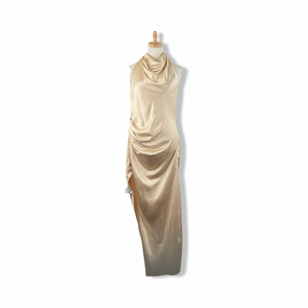 bcbg halter dress BCBGMAXAZRIA – RefindNYC by Housing Works 96% polyester Free People Suddenly Fine color:GREEN - GREEN curve 18-26