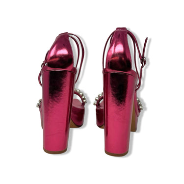 Alexandre Birman Rhinestone Platform Heels
