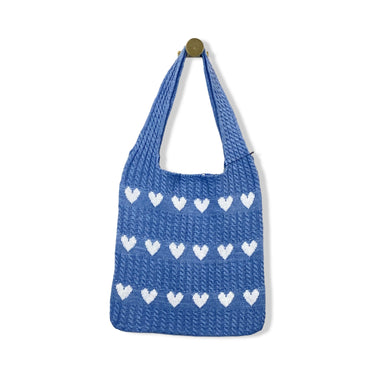 Housing Works Knit Heart Tote