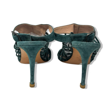 Barneys New York Lace Up Heeled Sandals