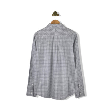 Billy Reid Melange Window Plaid John Shirt