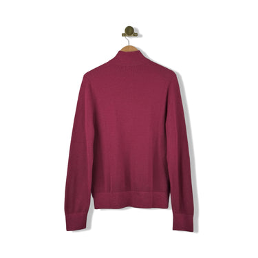 Brooks Brothers Supima Cotton Pique Half Zip Sweater