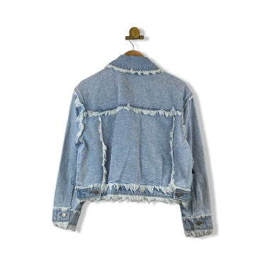BLANKNYC Frayed Trucker Jacket