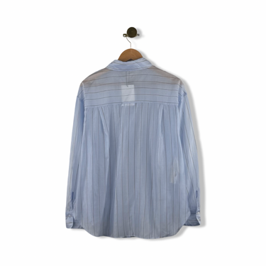 Mango Sheer Button Down Shirt
