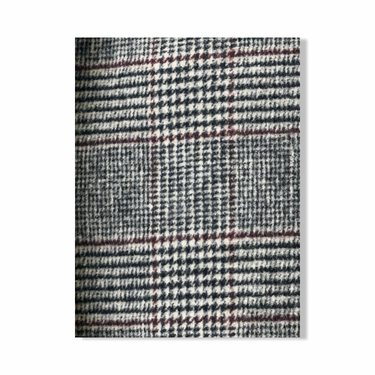 BLANKNYC Plaid Faux Fur Lined Coat