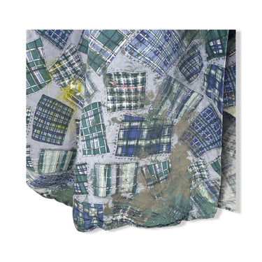 Vintage Street Styles by Elizabeth Paint Splattered Distressed Button Down
