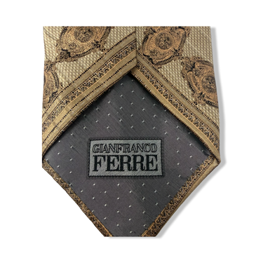 Vintage Gianfranco Ferre Patterned Tie