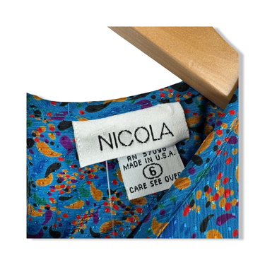 Vintage Nicola Floral Top