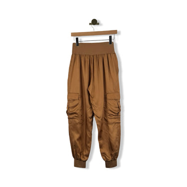 Cinq a Sept Satin Cargo Pants