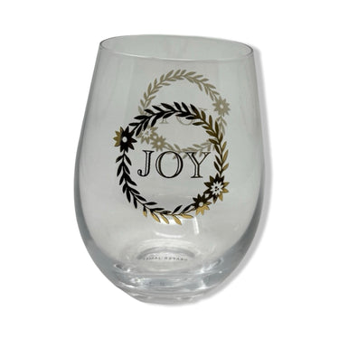 Draper James Joy Stemless Wine Glass