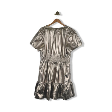 Anthropologie Faux Leather Party Desss
