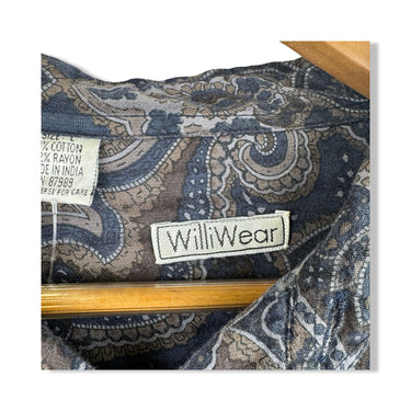 Vintage WilliWear Paisley Button Down