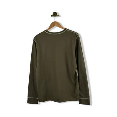 Billy Reid Contrast Stitch Crew Neck
