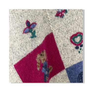 Vintage The Woolrich Woman Patterned Cardigan