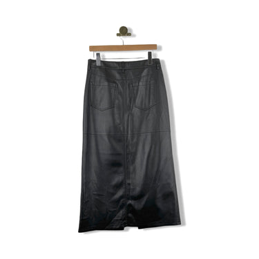 BLANKNYC Faux Leather Midi Skirt