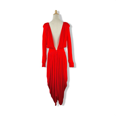 Reiss Savanna Jersey Wrap Midi Dress
