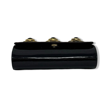 Vintage R.J. Graziano Floral Stud Barrel Crossbody Bag