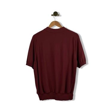 Canali Textured Polo Shirt