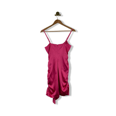 Likely Ruched Ruffle Mini Dress