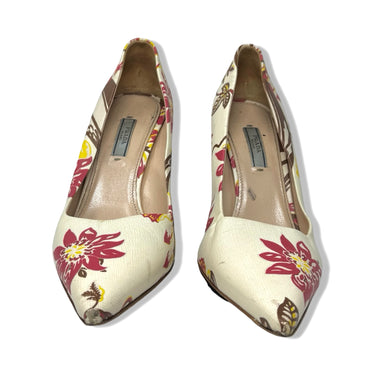 Prada Floral Pumps