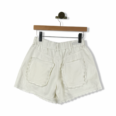 BLANKNYC Scalloped High Rise Short