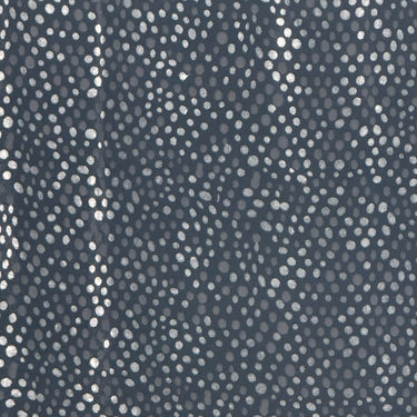 Shoshanna Puff Sleeve Velvet Polka Dot Lace Dress