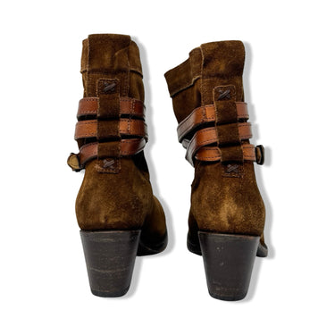Frye Jane Strappy Boots