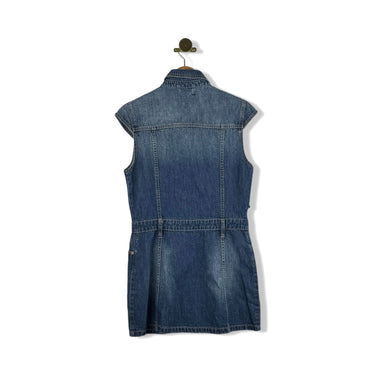 BLANKNYC Cap Sleeve Denim Mini Dress