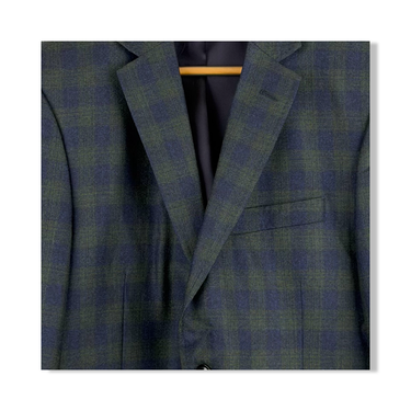 Billy Reid Tartan Logan Wool Sport Coat