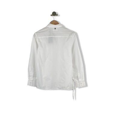 Billy Reid Poplin Wrap Shirt