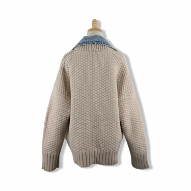 BLANKNYC Denim Combo Sweater