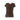 Proenza Schouler White Label Short Sleeve Jersey Top-Brown Back