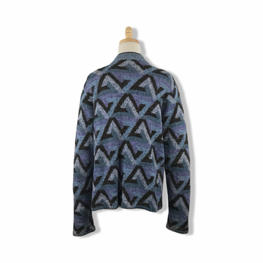 Vintage South Cotton Geomtric Cardigan