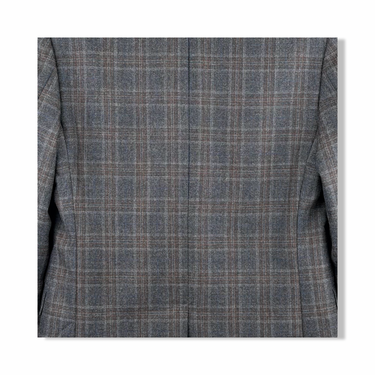 Billy Reid Wool Plaid Print Logan Suit Jacket