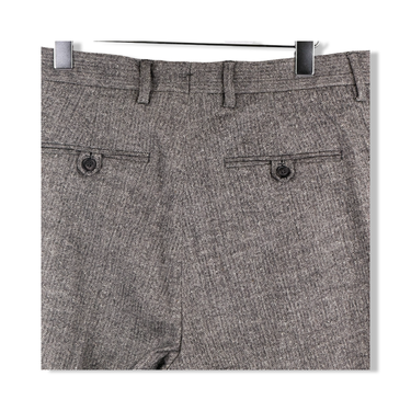 Billy Reid Herringbone Flat Front Trouser