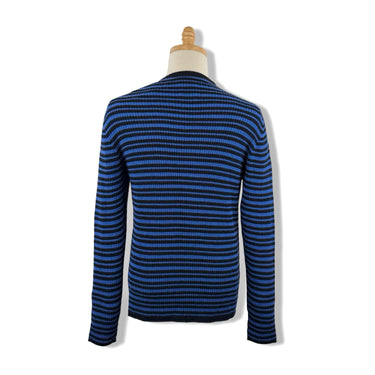 Billy Reid Melange Heirloom Mini Waffle Crew