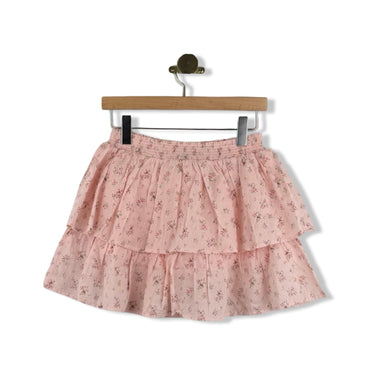 Design History Kids Floral Tiered Skirt