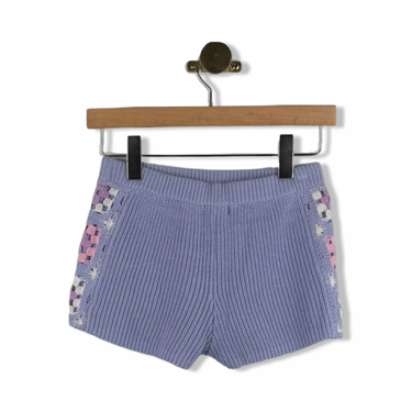 Design History Kids Crochet Trim Shorts
